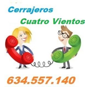 Telefono de la empresa cerrajeros Cuatro Vientos